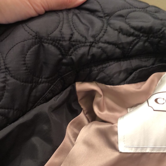 NWOT Coach Monogram Black coat - Picture 17 of 17